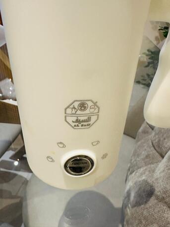 Jeddah, Appliances, SAR 120,  Electric Milk Frother 300 Ml 600 Watts White, E03418