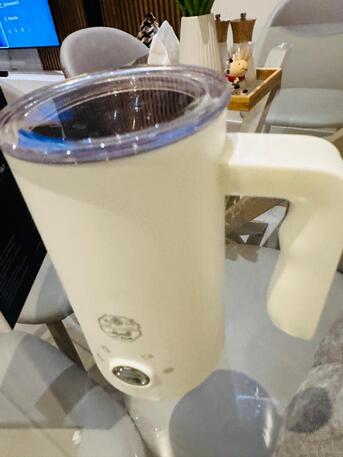 Jeddah, Appliances, SAR 120,  Electric Milk Frother 300 Ml 600 Watts White, E03418