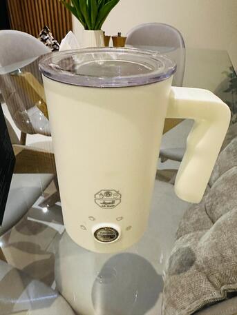 Jeddah, Appliances, SAR 120,  Electric Milk Frother 300 Ml 600 Watts White, E03418