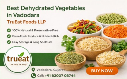 Vadodara, Health, Dehydrated Vegetables In Vadodara | TruEat Foods LLP