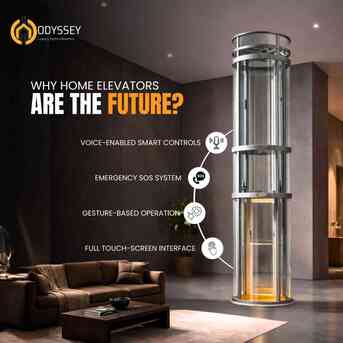 Chennai, Industrial Machinery, Home Lift Price In India | Affordable Residential Elevators &ndash; Odyssey Elevators
