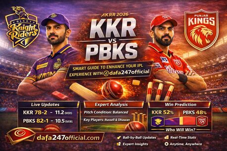 Kabul, Sporting Goods, KKR Vs PBKS 2026: Smart Guide To Enhance Your IPL Experience With Dafa247Official