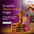 AED 29,  Dubai&rsquo;s Favourite Indulgence Is Here &ndash; Salted Caramel Milk Chocolate