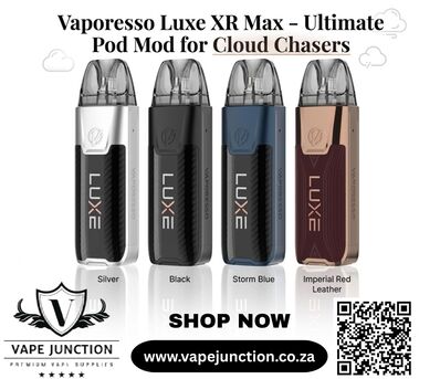 Cape Town, Electronics, ZAR 780,  Vaporesso Luxe XR Max &ndash; Ultimate Pod Mod For Cloud Chasers - Vape Junction