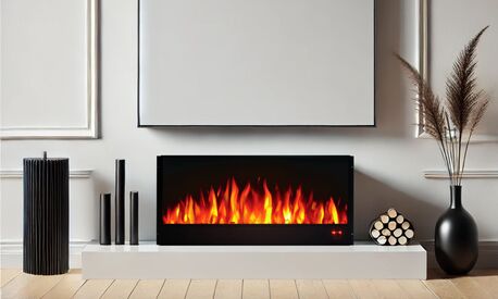 New Delhi, Electronics, INR 22000,  Electric Fireplace For Living Room | The India Decor