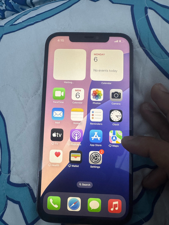 Al Malaz, Electronics, SAR 1450,  IPhone 12 Pro Max 128 GB Good Condition Original Battery But 73% Health