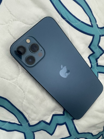 Al Malaz, Electronics, SAR 1450,  IPhone 12 Pro Max 128 GB Good Condition Original Battery But 73% Health