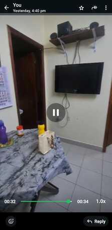 Hoora, Rooms for Rent, BHD 90/month,  Furnished,  Furnished Separate Room For Rent In A 2bhk Flat