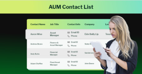 Toronto, Business, Premium Canada AUM Decision-Makers Contacts For B2B Growth