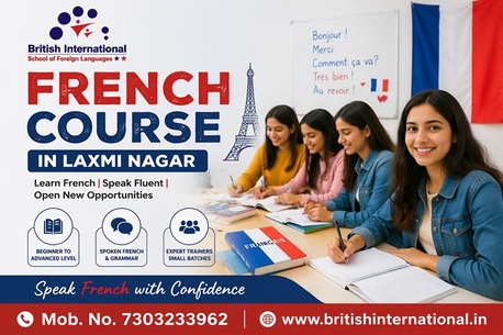 Laxmi Nagar, Education, French Course In Laxmi Nagar