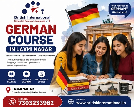 Laxmi Nagar, Education, German Course In Laxmi Nagar