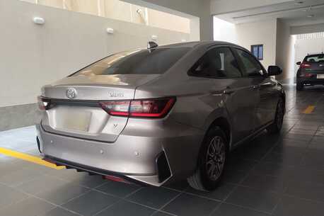 Riyadh, Vehicles, Cars & Trucks , SAR 46000,  Toyota Yaris,  2023,  Automatic,  48000 KM,  Silver Color - Excellent Condition