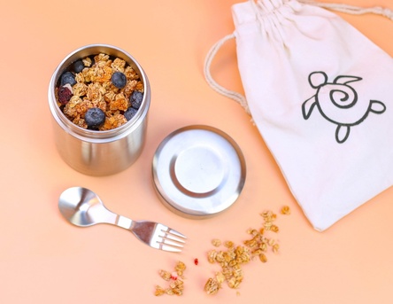 New York, Household Items, USD 38,  17 Oz Stainless Steel Insulated Thermos Jar | Live Plastic-free! &ndash; Ecozoi