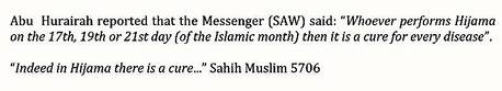 Riyadh, Creative, Hijama (Cupping) In Sunnah Days (Best Time To Do Hijama In Sunnah Dates)
