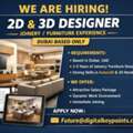 2D & 3D Designer (Joinery/Furniture Only)