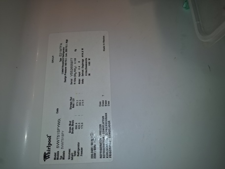 Al Marwah, Appliances, SAR 1000,  Whirlpool Refrigerator