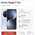 SAR 2250,  Honor Magic 7 Pro 512 GB, With Charger And Box