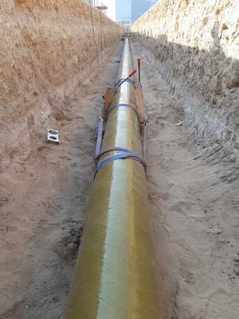 Dammam, Job Seekers, Fiberglass Pipe Installation Work