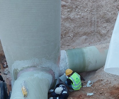 Dammam, Job Seekers, Fiberglass Pipe Installation Work
