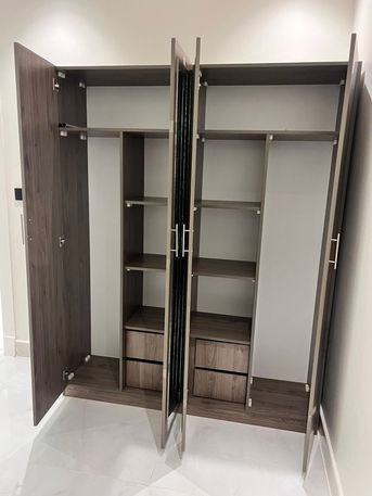 Jeddah, Furniture, SAR 1,  4 Door Wooden Wardrobes Are Available With Best Quaility