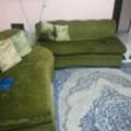 SAR 400,  Sofa+ Single Bed With Mattress + Plastic Chair