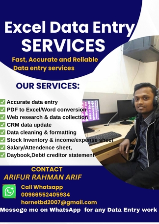 Jeddah, Job Seekers, Excel Data Entry Service