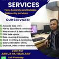 Excel Data Entry Service