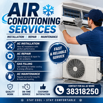 Manama, Air Conditioning, Air-conditioning Service And Repair  All Types