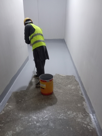 Riyadh, Construction, Waterproofing Epoxy عازل ايبوكسي