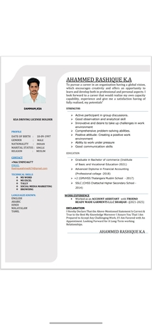 Dammam, Job Seekers, Experienced Sales Manager & Accountant Seeking New Opportunity