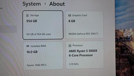 Riyadh, Computers, SAR 1500,  Powerful Gaming PC (RTX 3060 Ti) &ndash; 1500 SAR Only