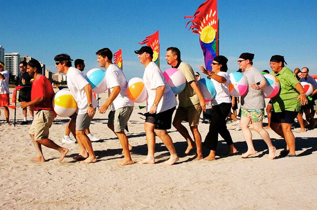 Goa, Event Planning, Company Outing Beach Games For Team Building