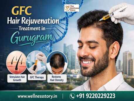 Gurugram, Interior Design, GFC Hair Rejuvenation Treatment In Gurugram | Wellness Story Hair Restoration