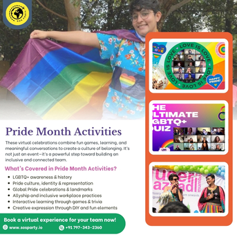 Gurgaon, Event Planning, Virtual Pride Month Event