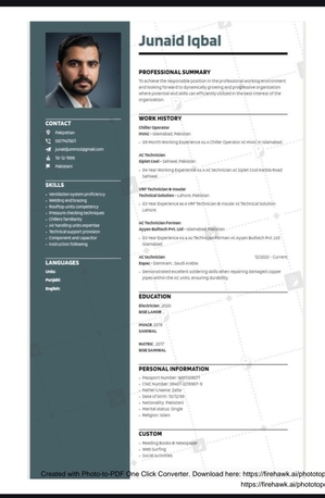 Dammam, Job Seekers, HVAC Technician