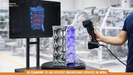 Ahmedabad, Business, 3D Scanning To CAD Reverse Engineering Services In India | Sharma Technocast