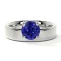 USD 6224,  Premium Tanzanite Wedding Rings 4.99 Cts AAA Quality At GemsNY