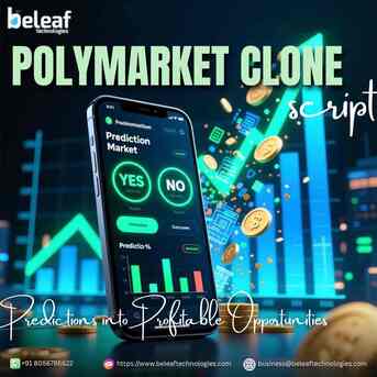 Mumbai, Software Development, Turn Real-World Events Into Profitable Predictions With Polymarket Clone