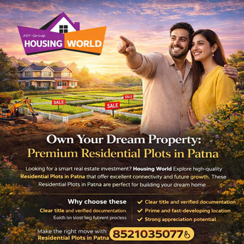 New Delhi, Residential Plots, INR 3000000,  15 Sq. Meter,  Explore Premium Living: Best Plot Near Babhanpura, Patna By Housing World