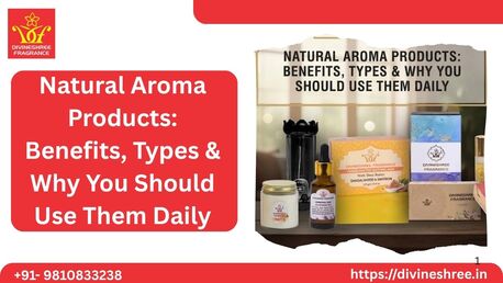 New Delhi, Appliances, INR 200,  Natural Aroma Products: Benefits, Types & Why You Should Use Them Daily