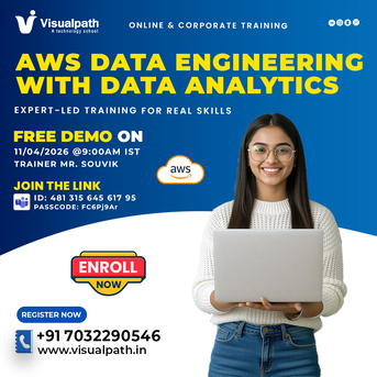 Hyderabad, Education, AWS Data Engineering & Analytics Batch Starts Now