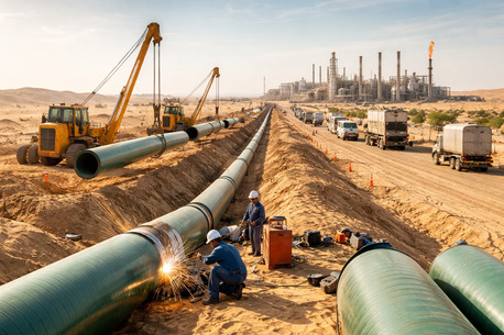 Dubai, Construction, Designing Pipelines As Long-Term Assets: The UAE&rsquo;s ROI-Driven Mindset