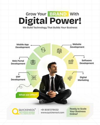 Pune, Business, Grow Your Brand With Digital Power | Quickensol It Solution