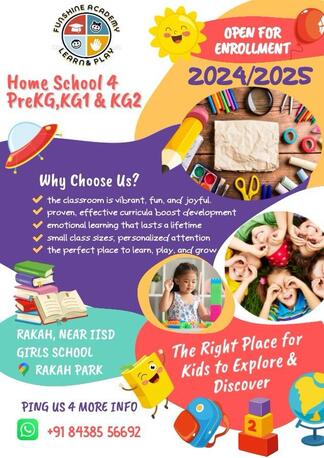 Al Rakah Al Shamaliyah, Daycare, Home School For PreKg, KG1 & KG2