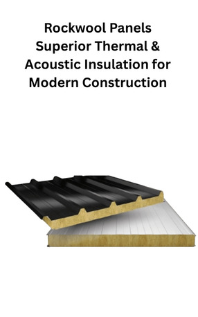 Bangalore, Construction, Rockwool Panels Superior Thermal & Acoustic Insulation For Modern Construction