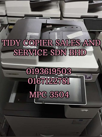 Taman TUN Dr Ismail (Ttdi), Machinery, MYR 3150,  Ricoh &ndash; The Smart Choice For Modern Businesses!MPC3504