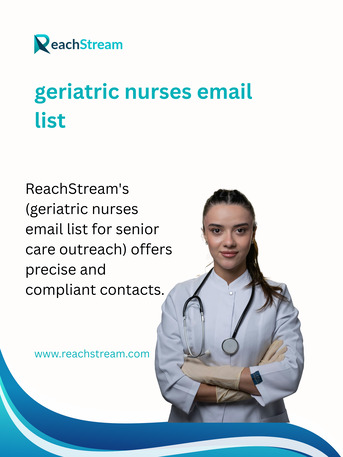 Sydney, Software, Accelerate Campaigns With Geriatric Nurses List