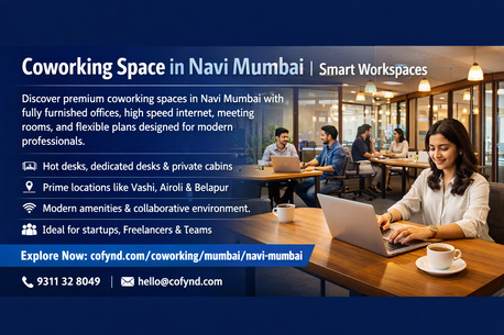 Navi Mumbai, Offices, INR 7999,  Coworking Space In Navi Mumbai | Startup-Friendly Offices