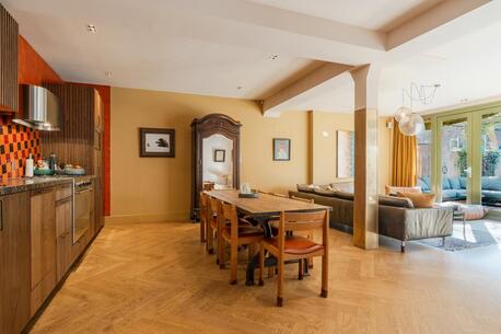 Amsterdam, Apartments, Flats, Houses & Villas, EUR 4500/month,  Furnished,  3 BR,  170 Sq. Meter,  Luxury Furnished Apartment With Private Garden In Amsterdam West, 170 M?,3 Bedrooms.