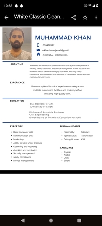 Jeddah, Job Seekers, All